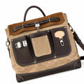 Louis Vuitton Suede Leather Handbag