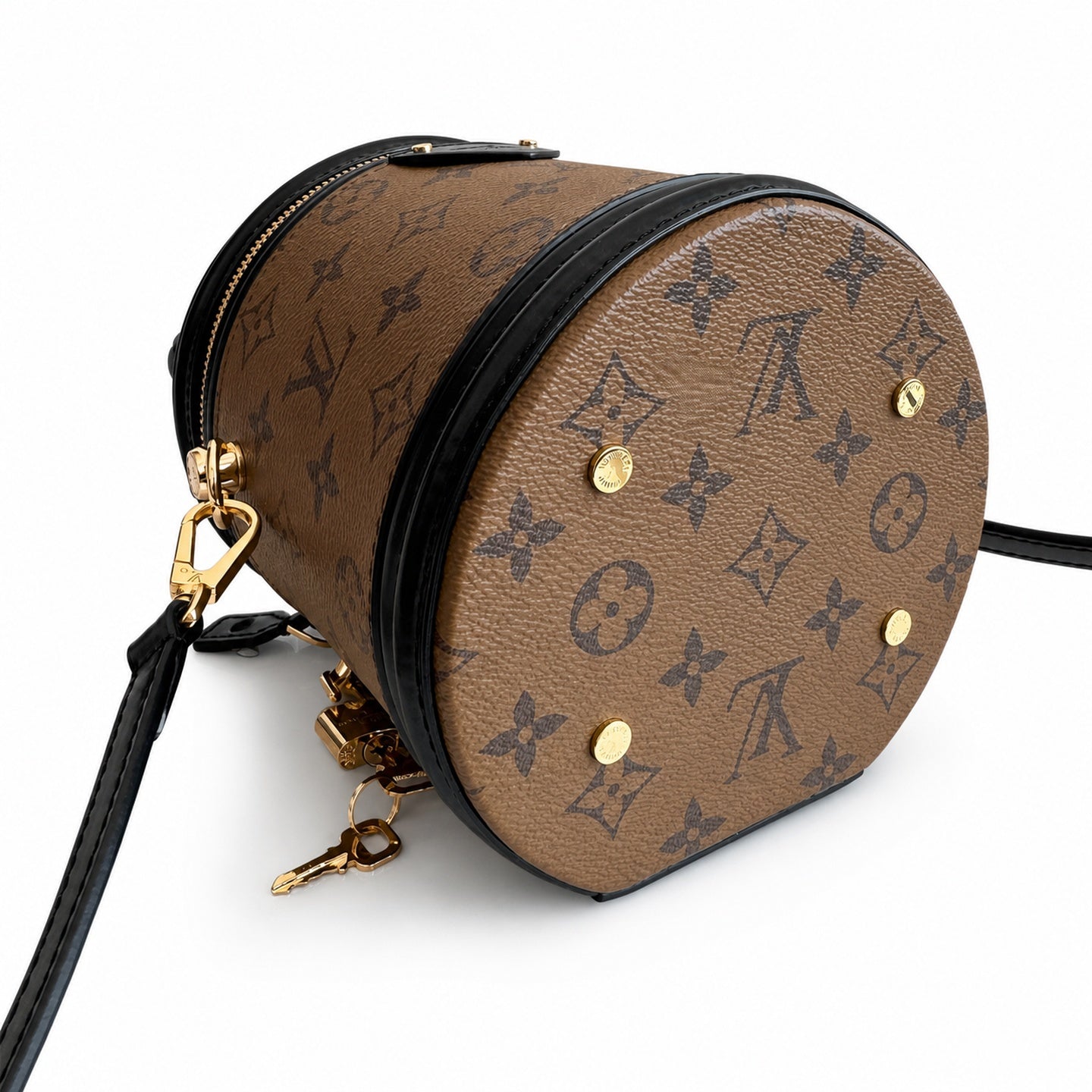 Louis Vuitton Women's Small Canvas Leather Yellow Handbag