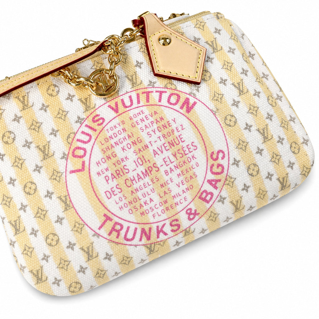 Louis Vuitton Speedy Bandouliere Mini Canvas Leather Handbag