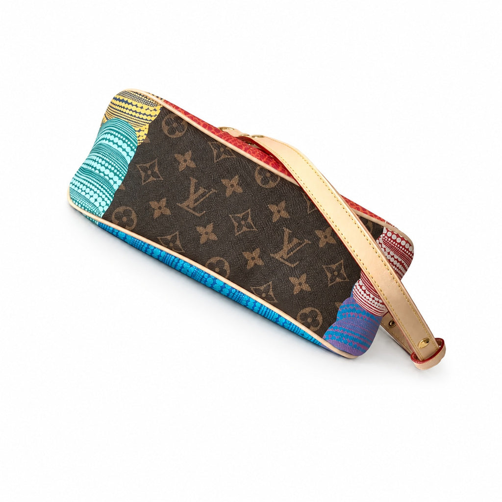 Louis Vuitton Boulogne Yayoi Kusama Canvas Handbag