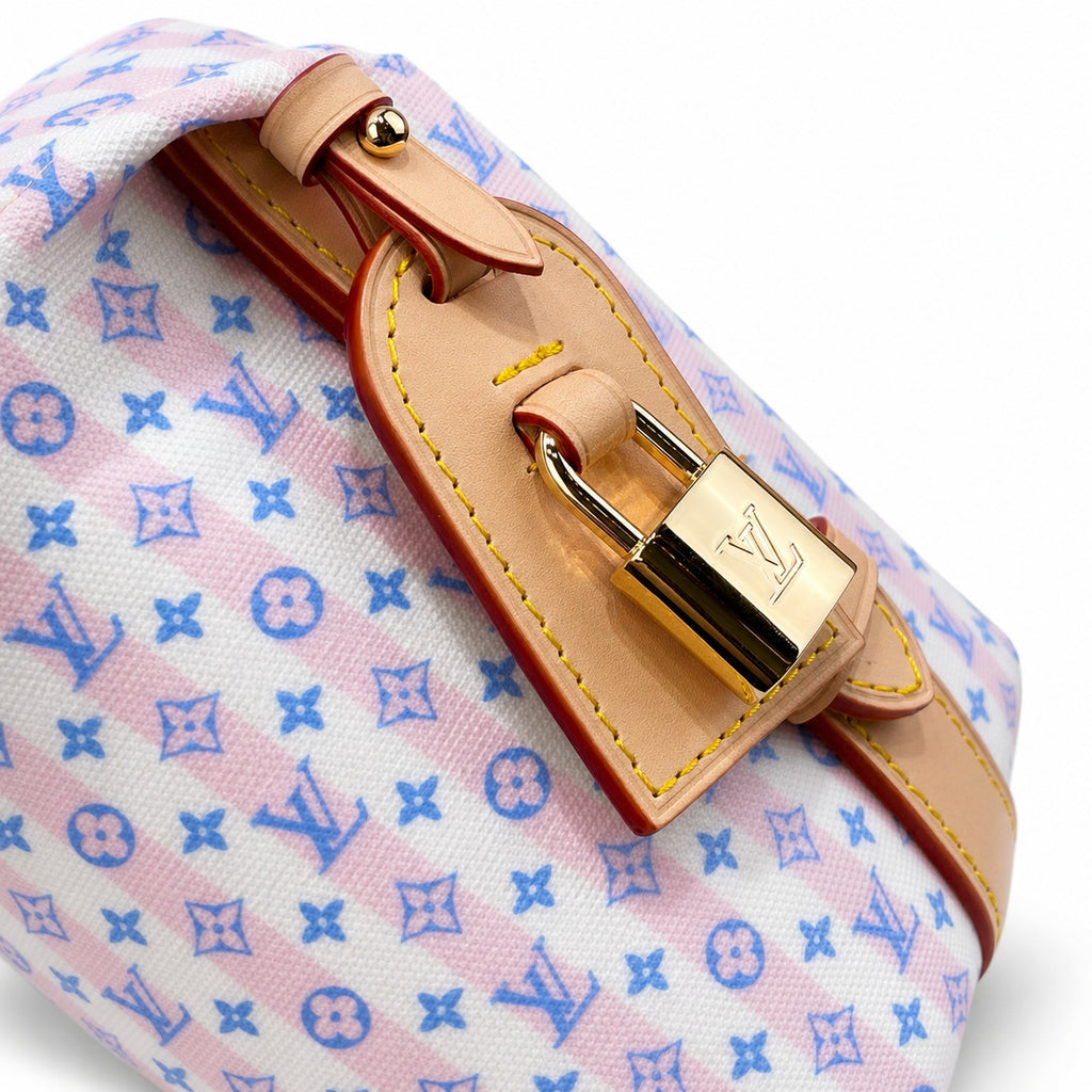 Louis Vuitton All In Mini Canvas Leather Pink Handbag