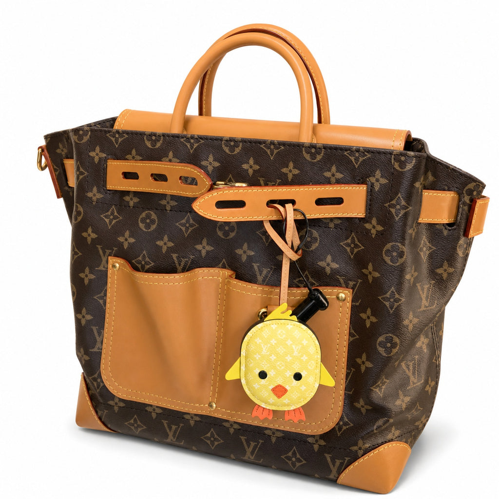 Louis Vuitton Leather Brown Handbag