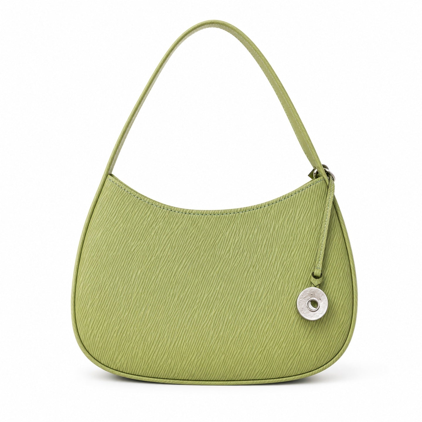Louis Vuitton Large Leather Green Handbag