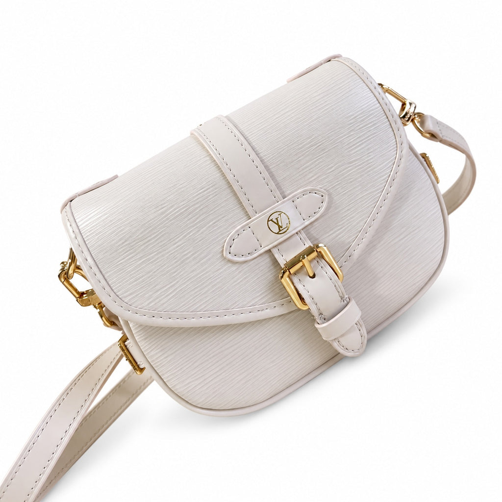 Louis Vuitton Leather White Handbag