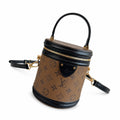 Louis Vuitton Women's Small Canvas Leather Yellow Handbag