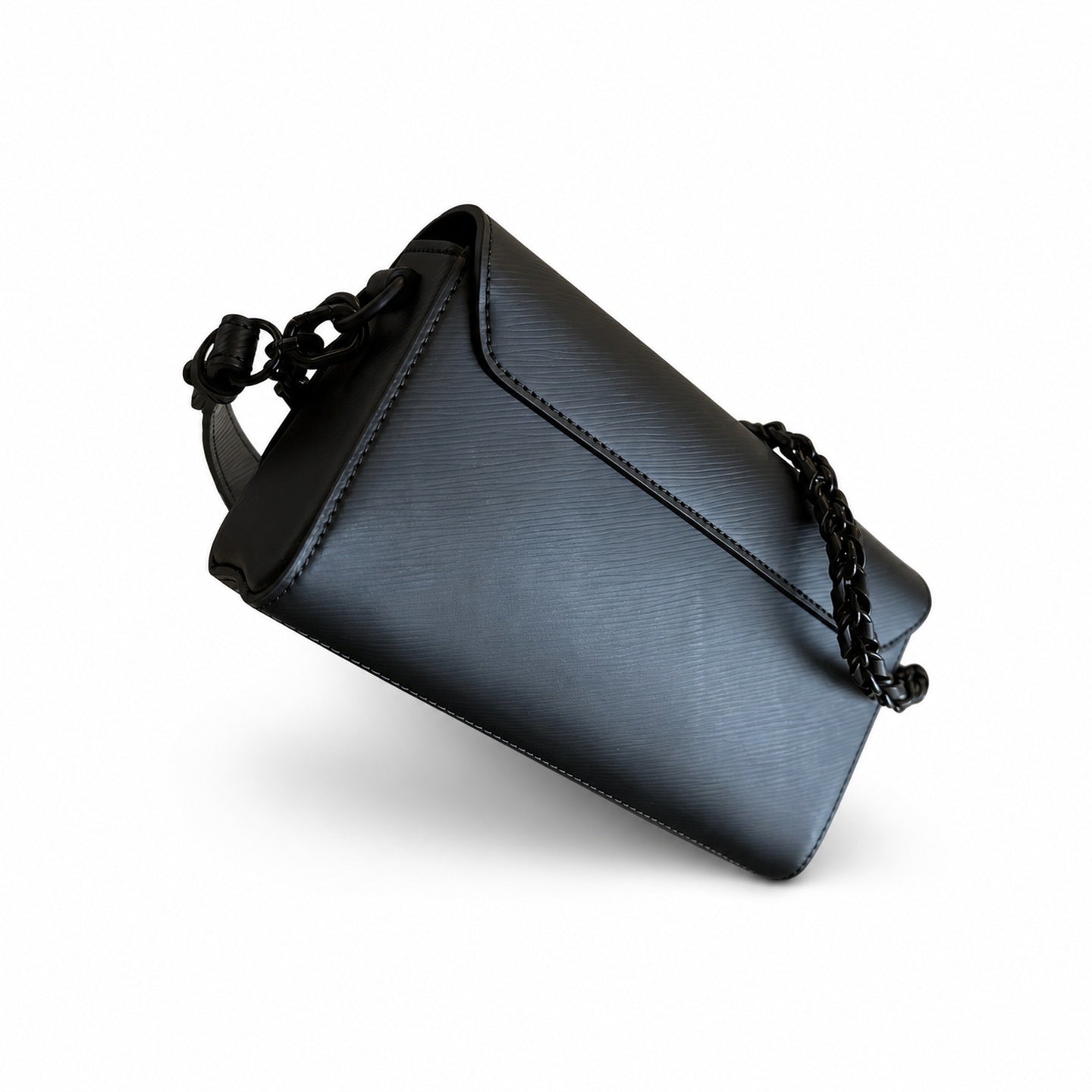 Louis Vuitton Twist Leather Black Handbag