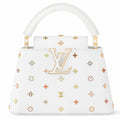 Louis Vuitton Capucines Takashi Murakami Leather Handbag
