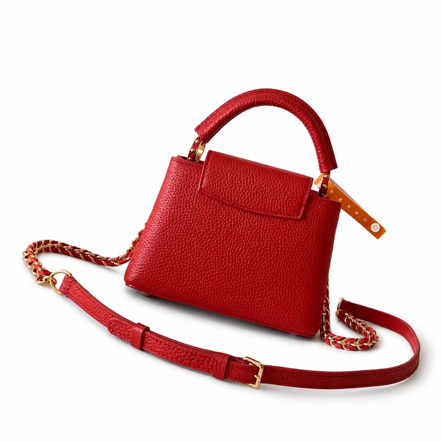Louis Vuitton Takashi Murakami Mini Denim Leather Black Red Handbag