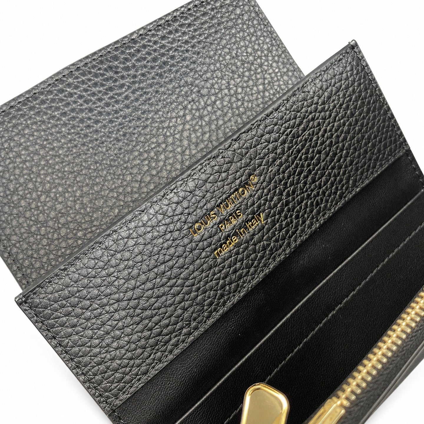 Louis Vuitton Capucines Small Snakeskin Leather Black Handbag