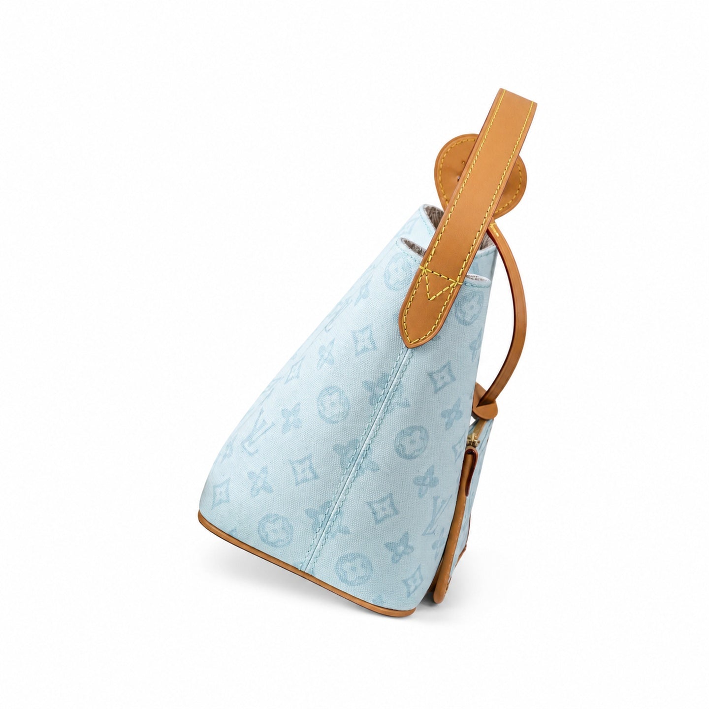 Louis Vuitton All In Small Leather Blue Handbag