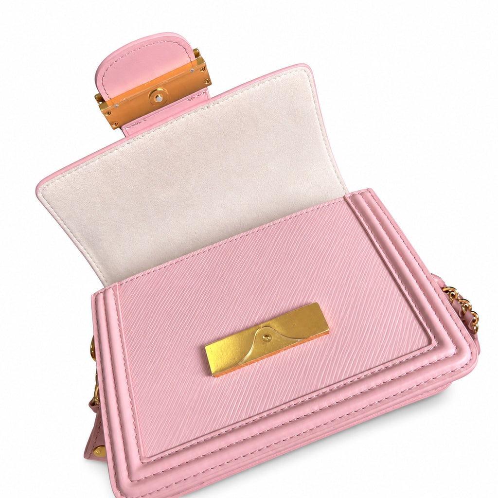 Louis Vuitton Dauphine Mini Leather Handbag