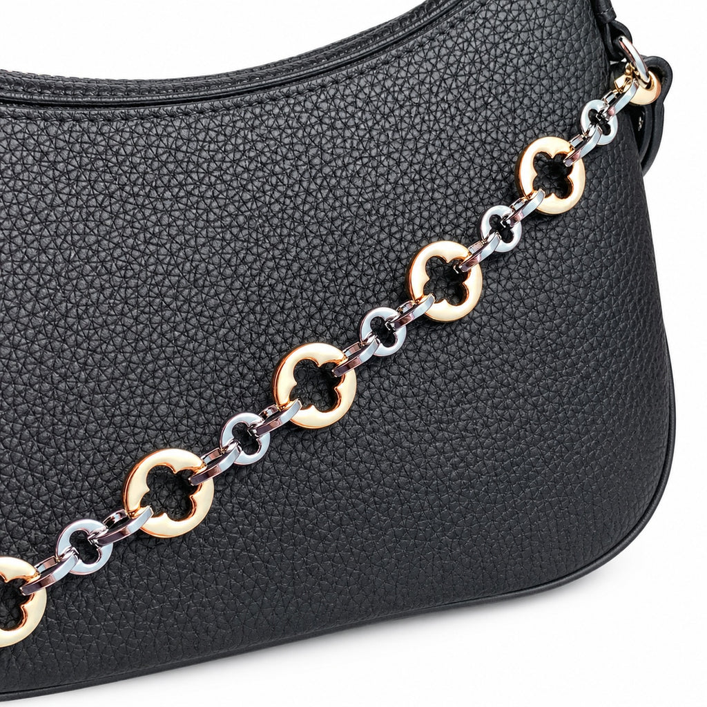 Louis Vuitton Capucines Mini Leather Black Handbag