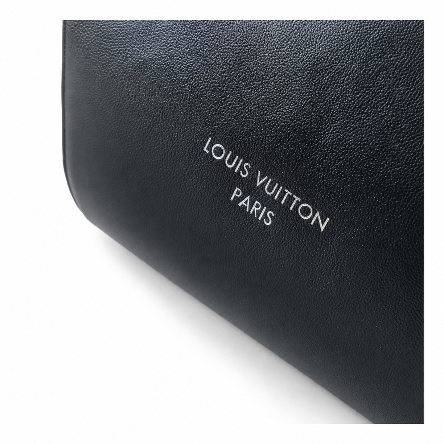 Louis Vuitton CarryAll Leather Black Handbag