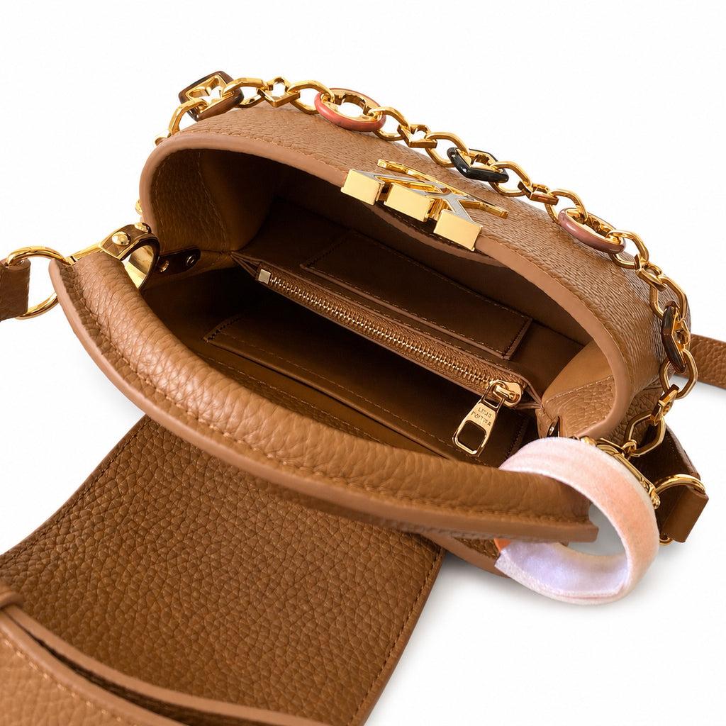 Louis Vuitton Capucines Leather Handbag