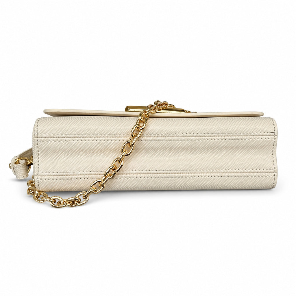 Louis Vuitton Twist Leather White Handbag