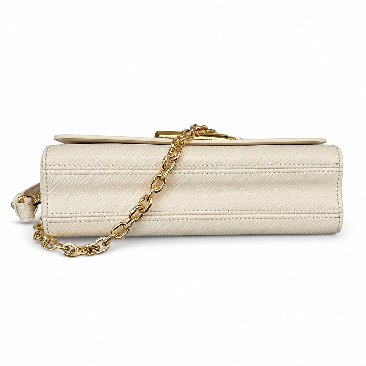 Louis Vuitton Twist Leather White Handbag