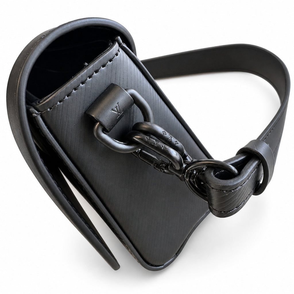 Louis Vuitton Twist Leather Black Handbag