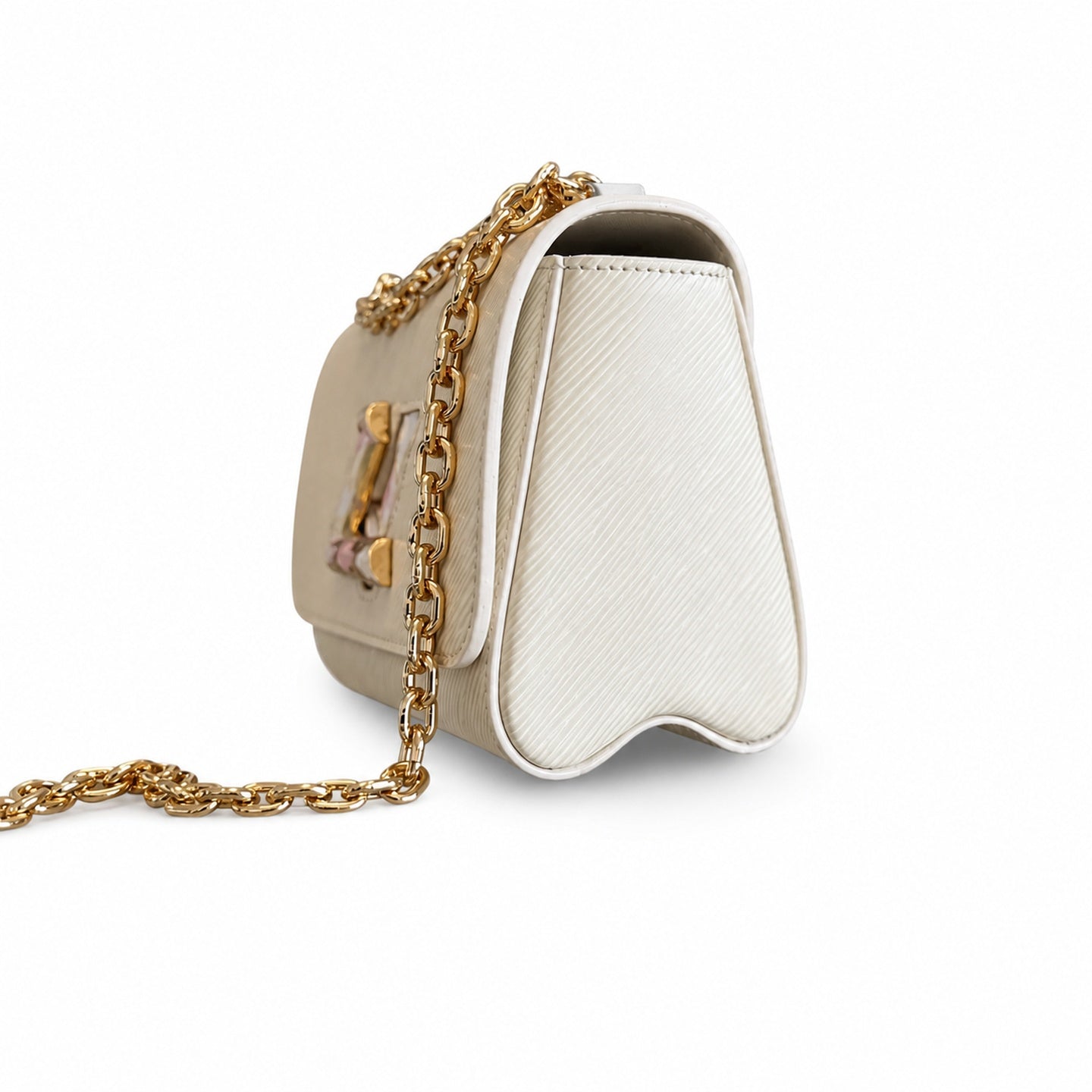 Louis Vuitton Twist Small Leather White Handbag
