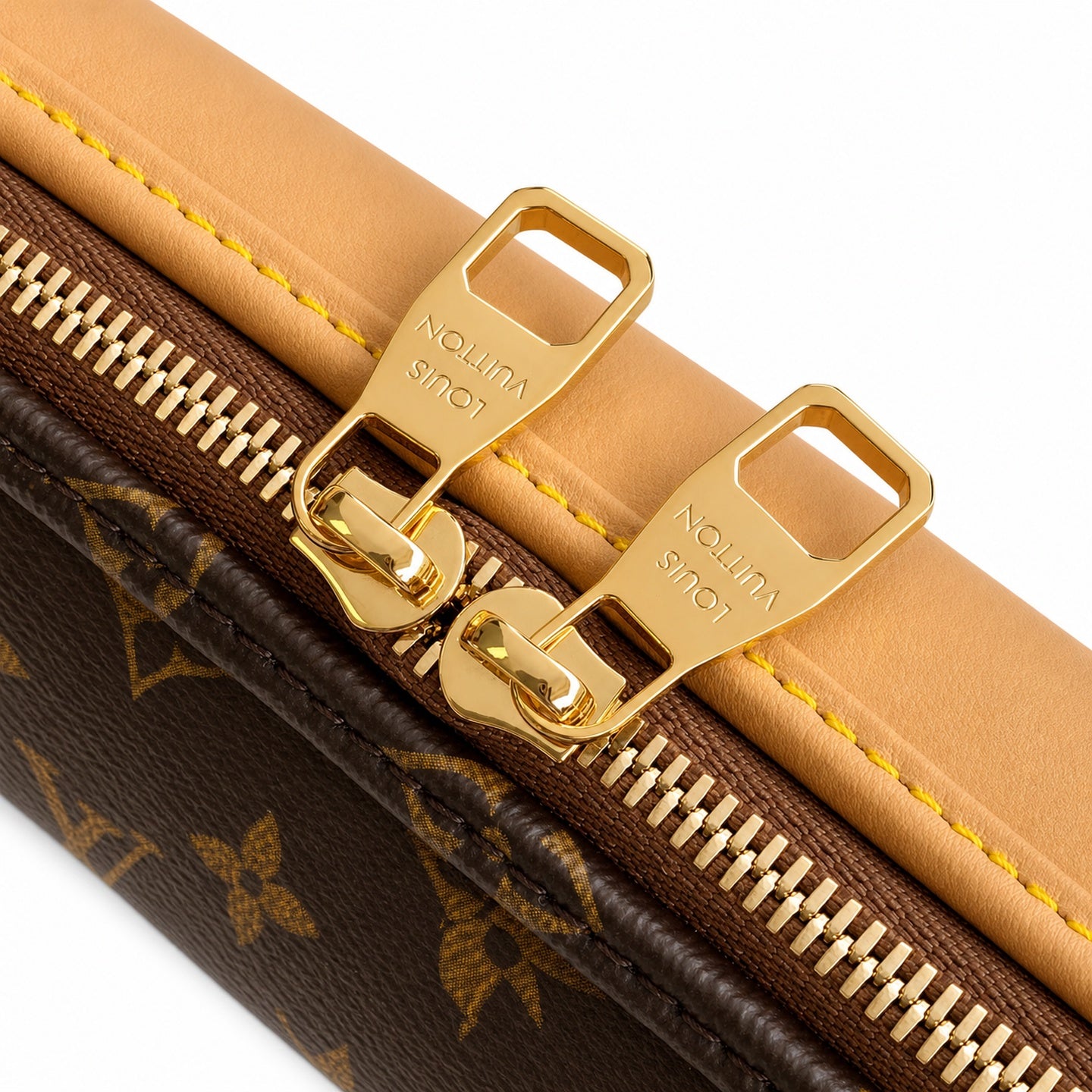 Louis Vuitton Mini Canvas Leather Handbag