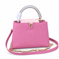 Louis Vuitton Capucines Small Pink Handbag