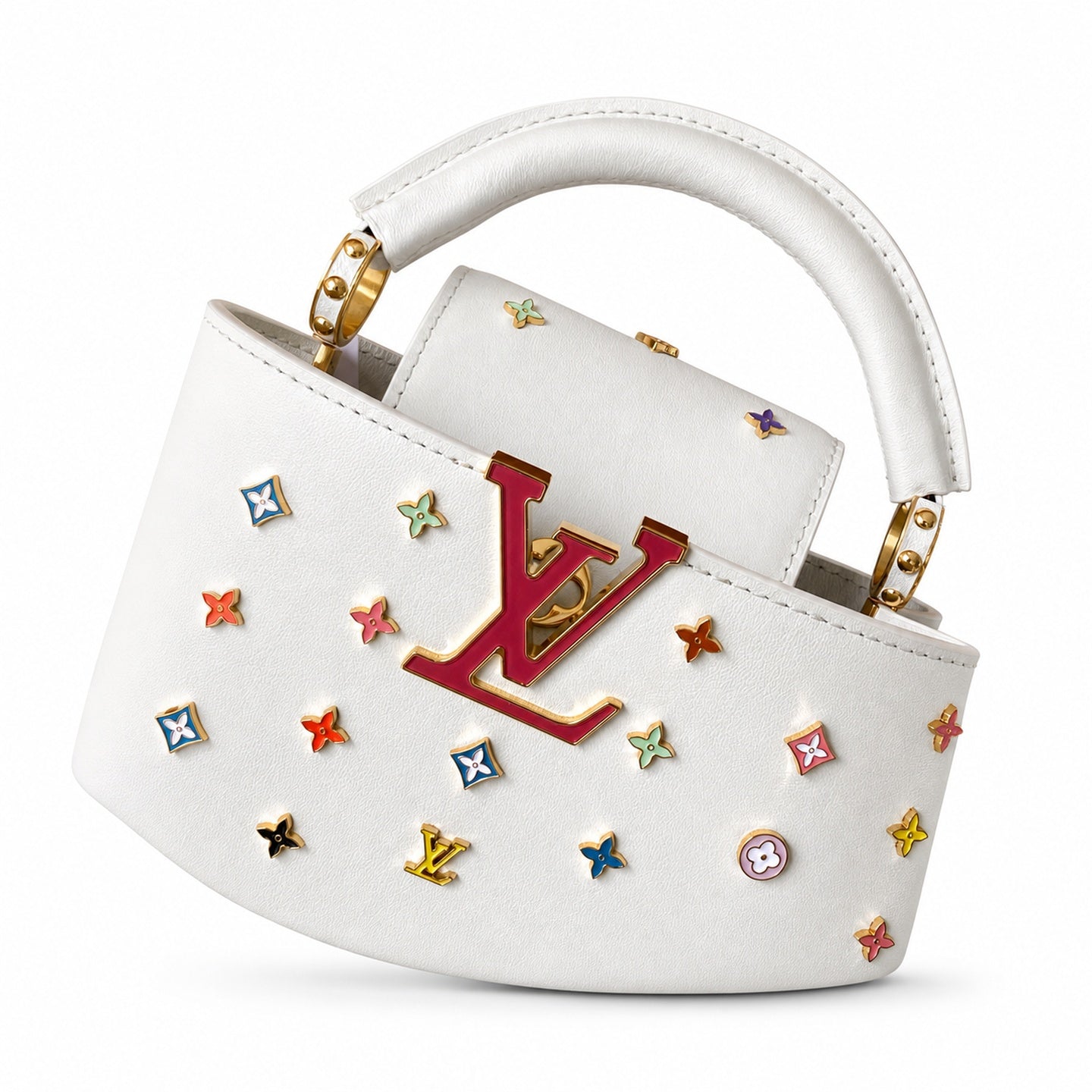 Louis Vuitton Takashi Murakami Mini Leather Handbag