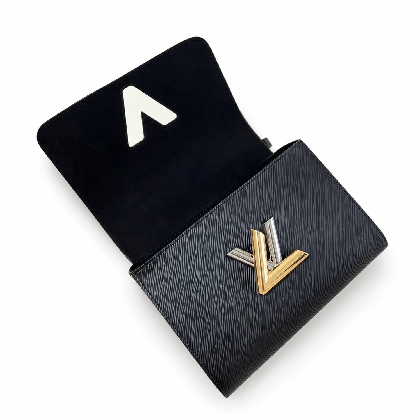 Louis Vuitton Twist Medium Gold Silver Handbag