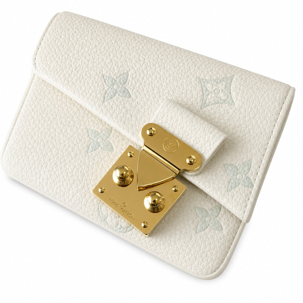 Louis Vuitton Madeleine Leather Green Handbag