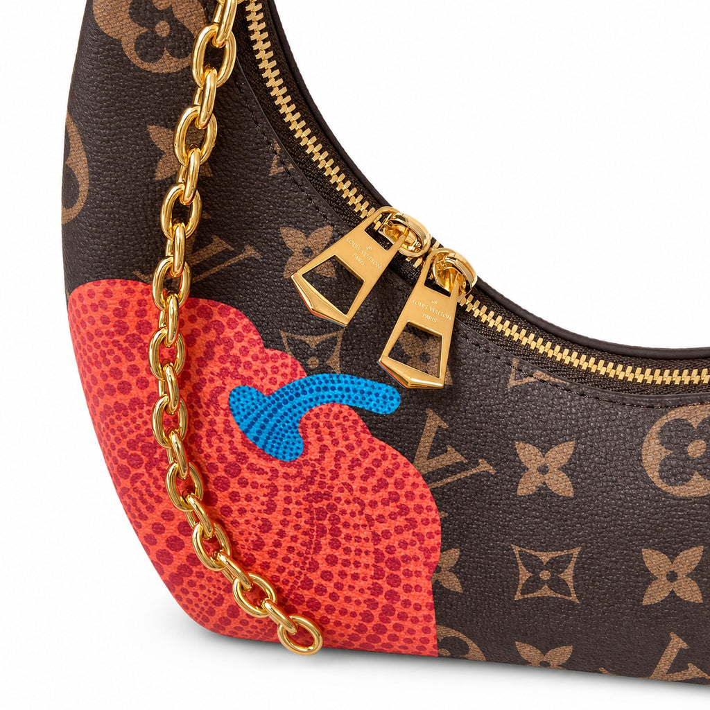 Louis Vuitton Boulogne Yayoi Kusama Canvas Handbag