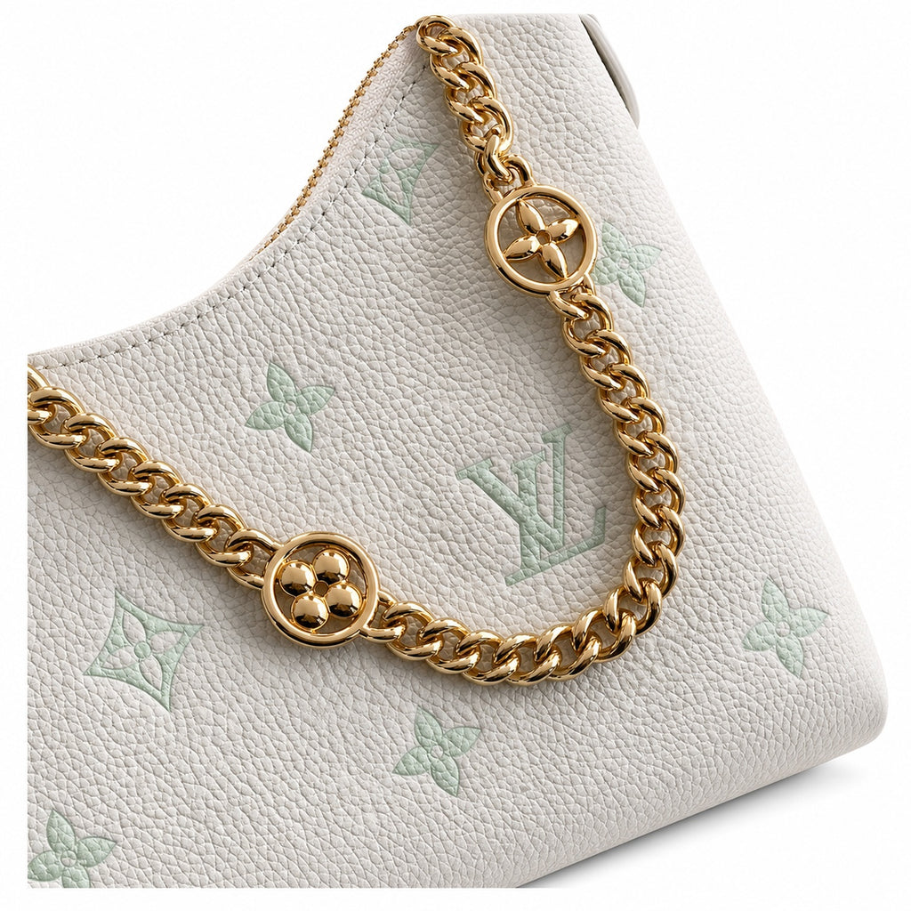 Louis Vuitton Boulogne Leather Handbag