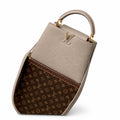 Louis Vuitton Capucines Small Leather Brown Handbag
