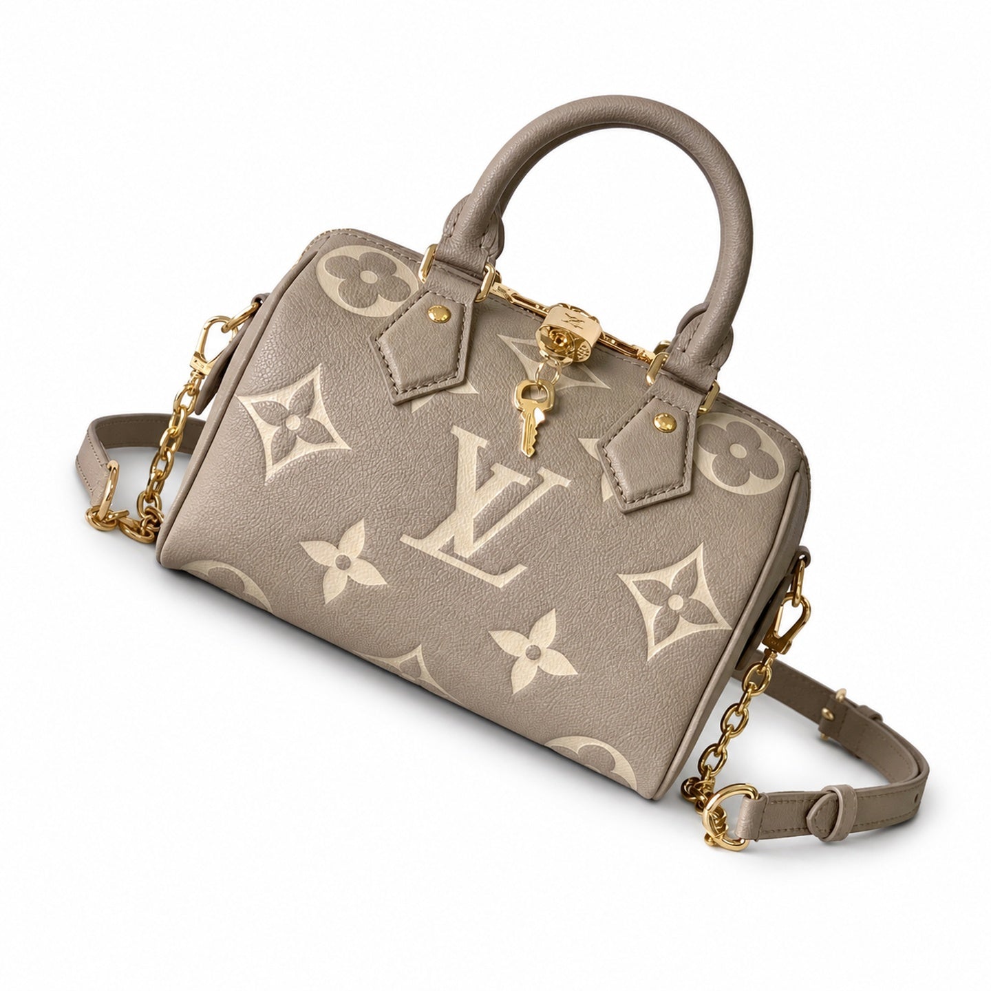 Louis Vuitton Speedy Bandouliere Large Leather Handbag