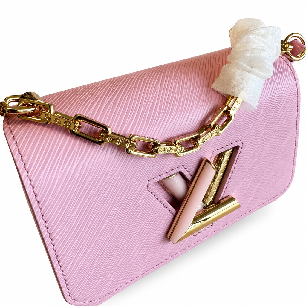 Louis Vuitton Twist Small Leather Pink Handbag
