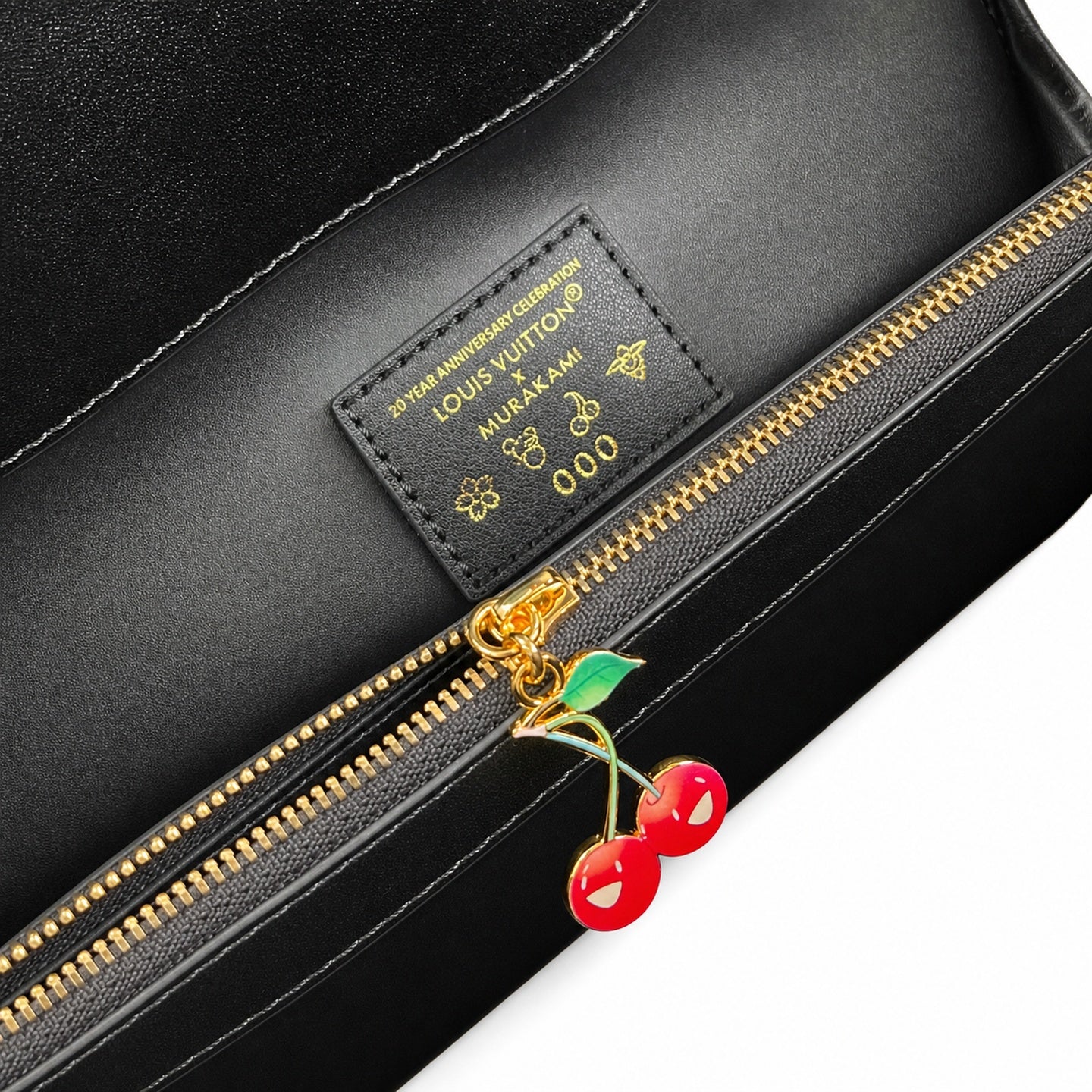 Louis Vuitton Capucines Takashi Murakami Small Black Handbag