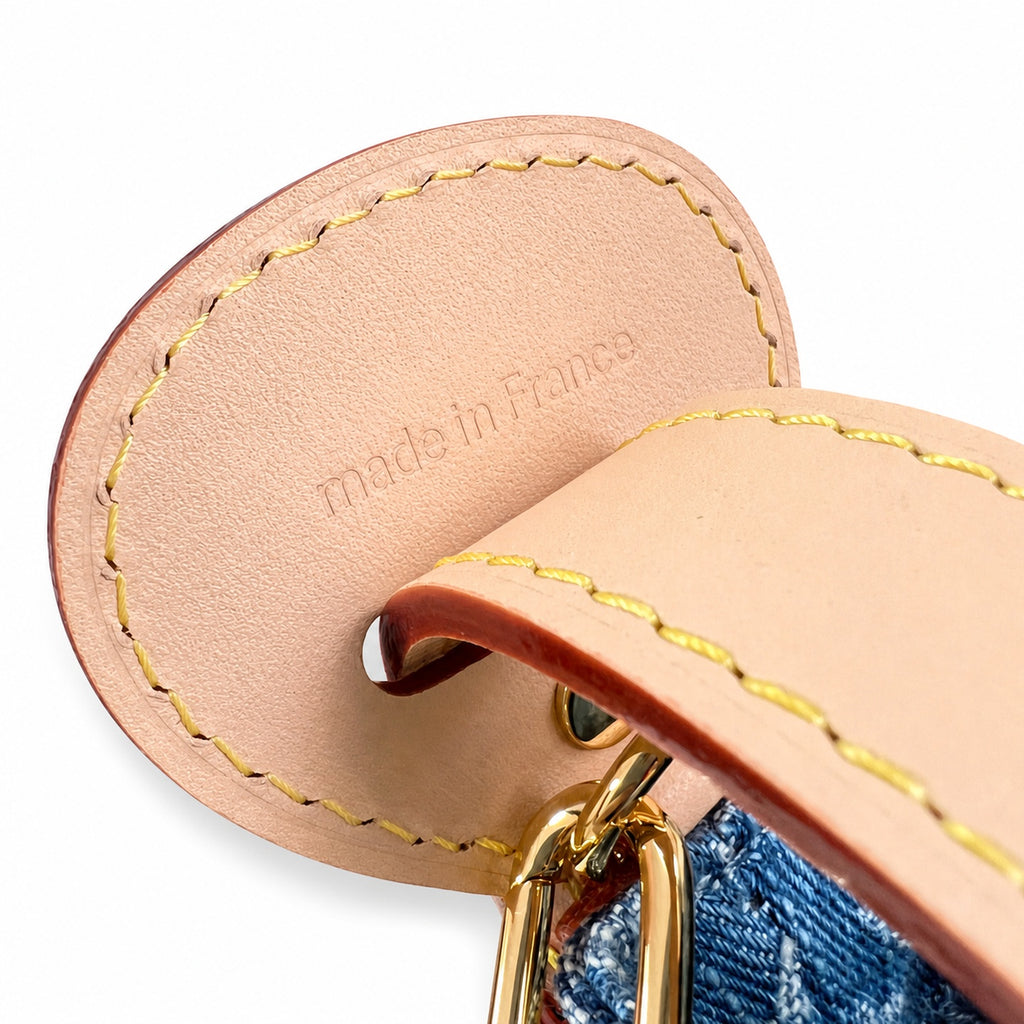 Louis Vuitton All In Denim Leather Handbag