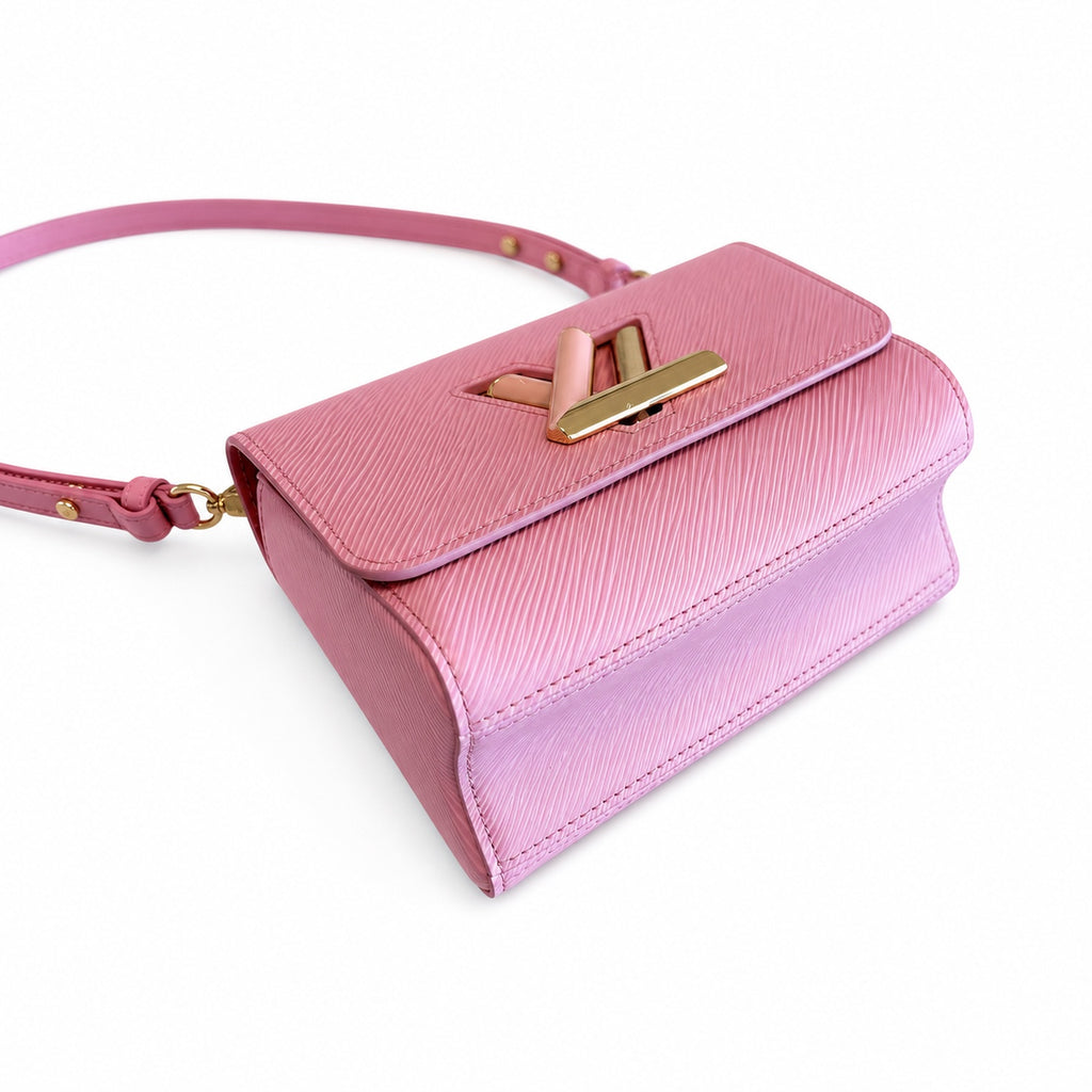Louis Vuitton Twist Small Leather Pink Handbag