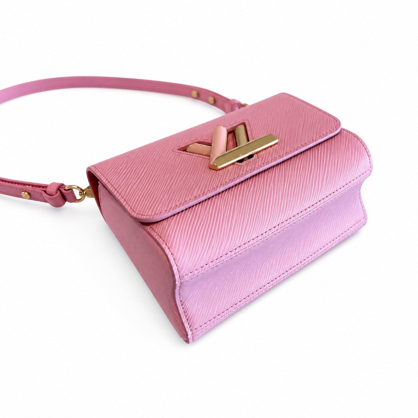 Louis Vuitton Twist Small Leather Pink Handbag