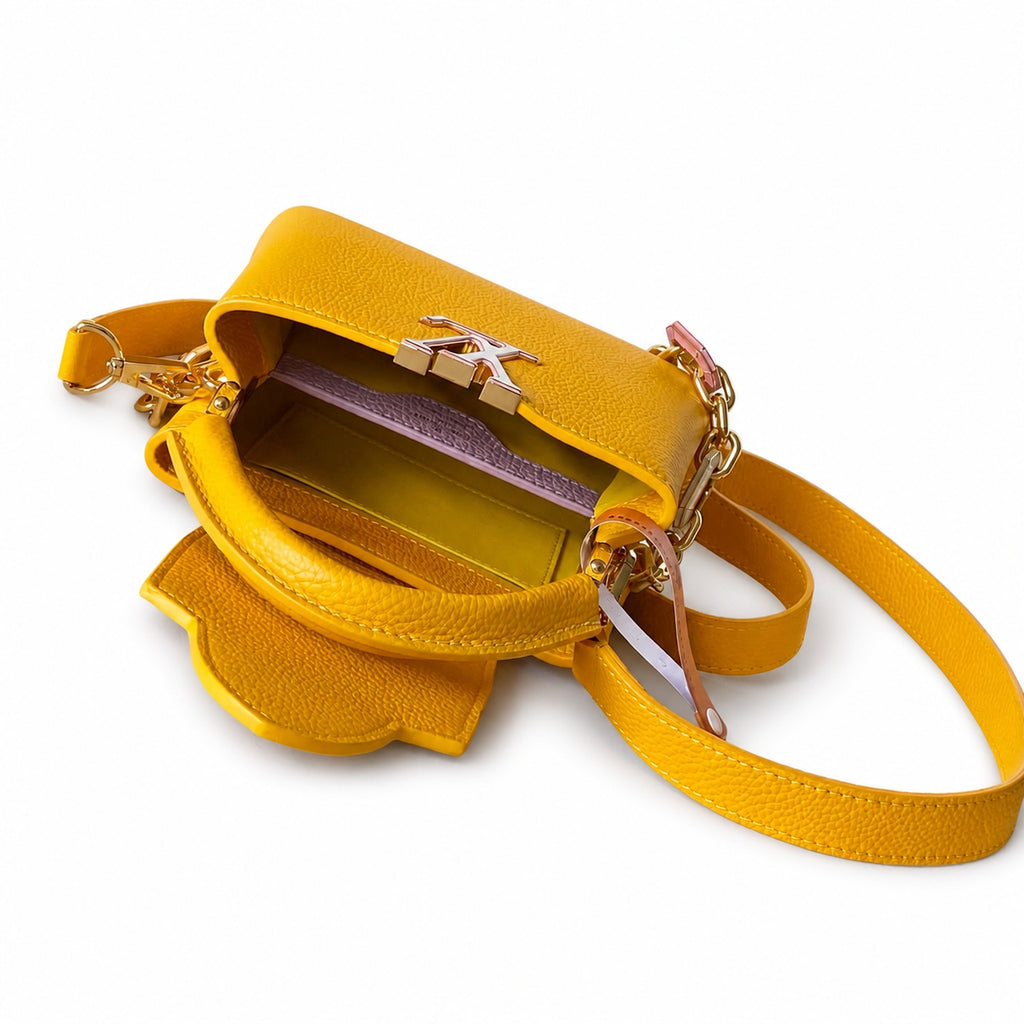 Louis Vuitton Capucines Small Leather Handbag