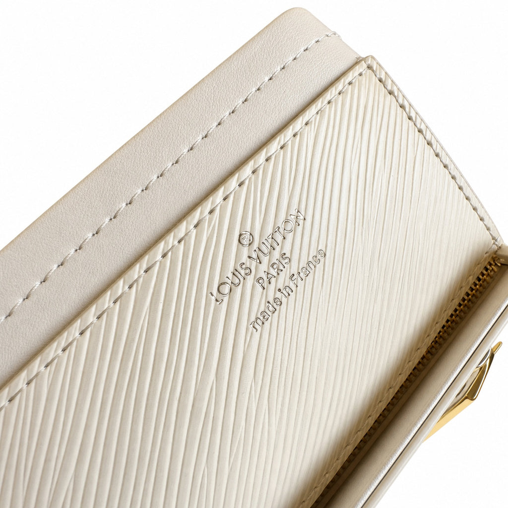 Louis Vuitton Twist Medium Leather White Handbag