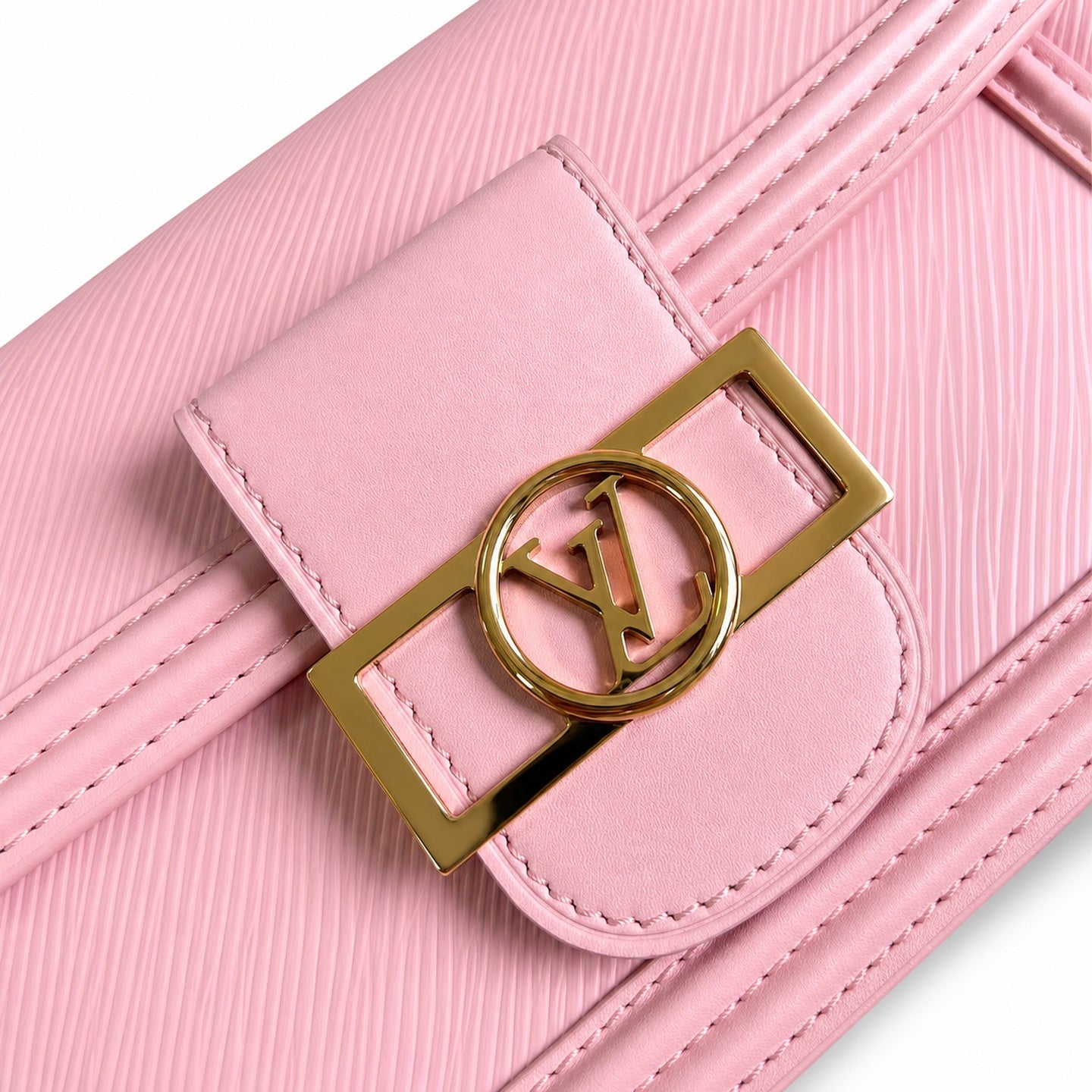 Louis Vuitton Dauphine Mini Leather Handbag