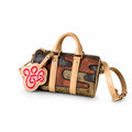 Louis Vuitton Keepall Embroidered Canvas Handbag