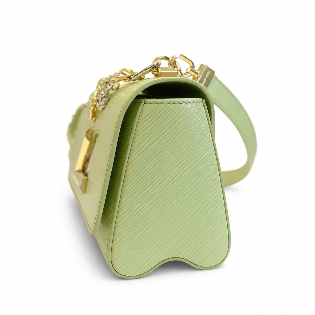 Louis Vuitton Twist Small Green Handbag