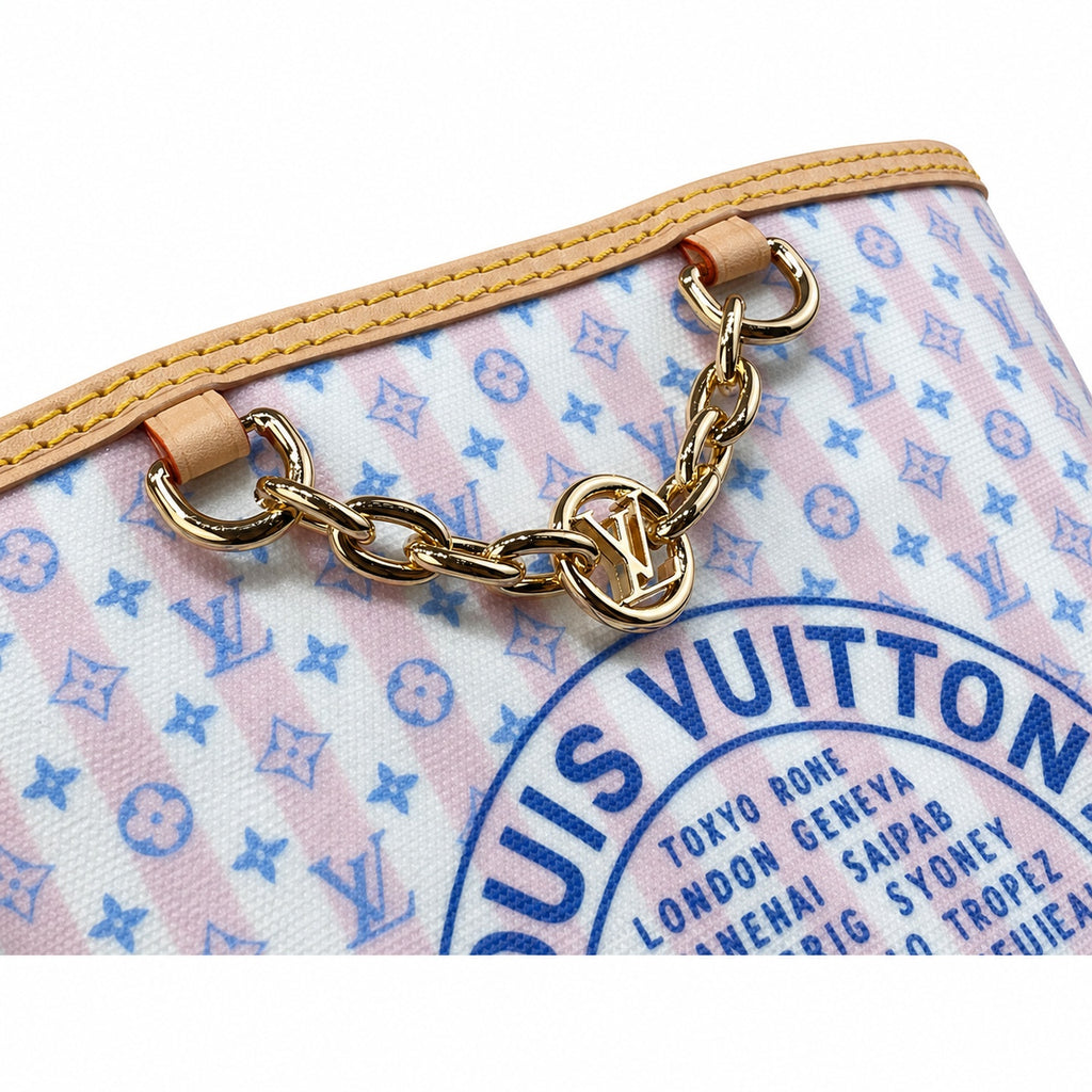 Louis Vuitton All In Mini Canvas Leather Pink Handbag