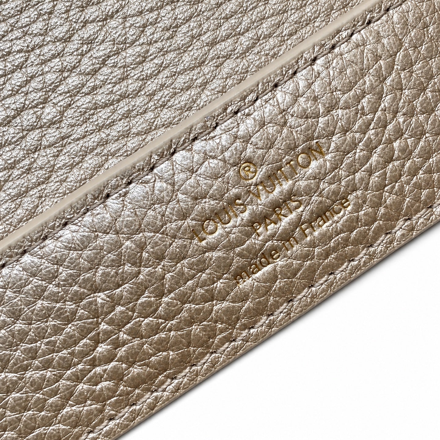Louis Vuitton Capucines Mini Leather Handbag