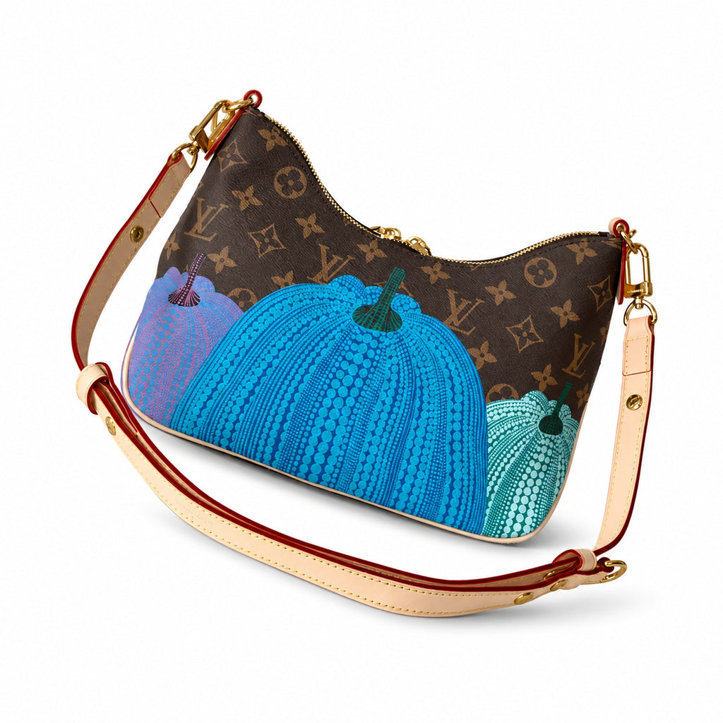 Louis Vuitton Boulogne Yayoi Kusama Canvas Handbag