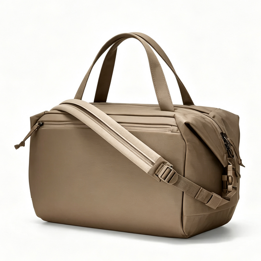 Multi-compartment Carry Duffle With Luggage Sleeve