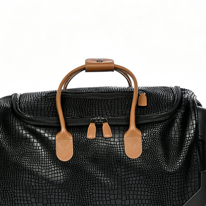 2-Wheel Carry-On Rolling Duffle Luggage Bag
