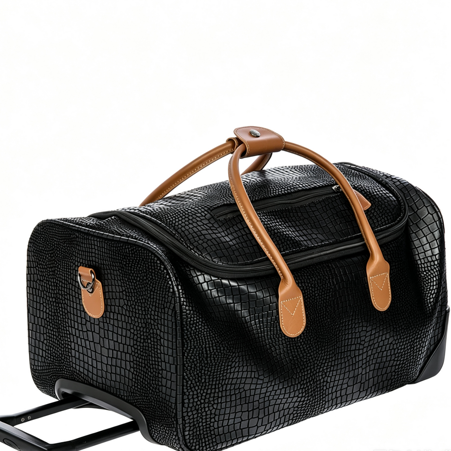 2-Wheel Carry-On Rolling Duffle Luggage Bag
