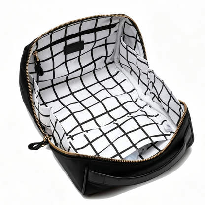 Compact Divided Travel Cosmetic Dopp Kit