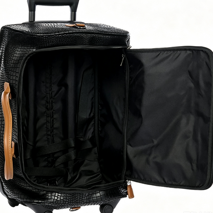 2-Wheel Carry-On Rolling Duffle Luggage Bag